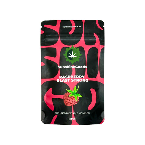 SunshineGoods Hemp Pebbles Raspberry 12er