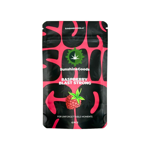 SunshineGoods Hemp Pebbles Raspberry 6er